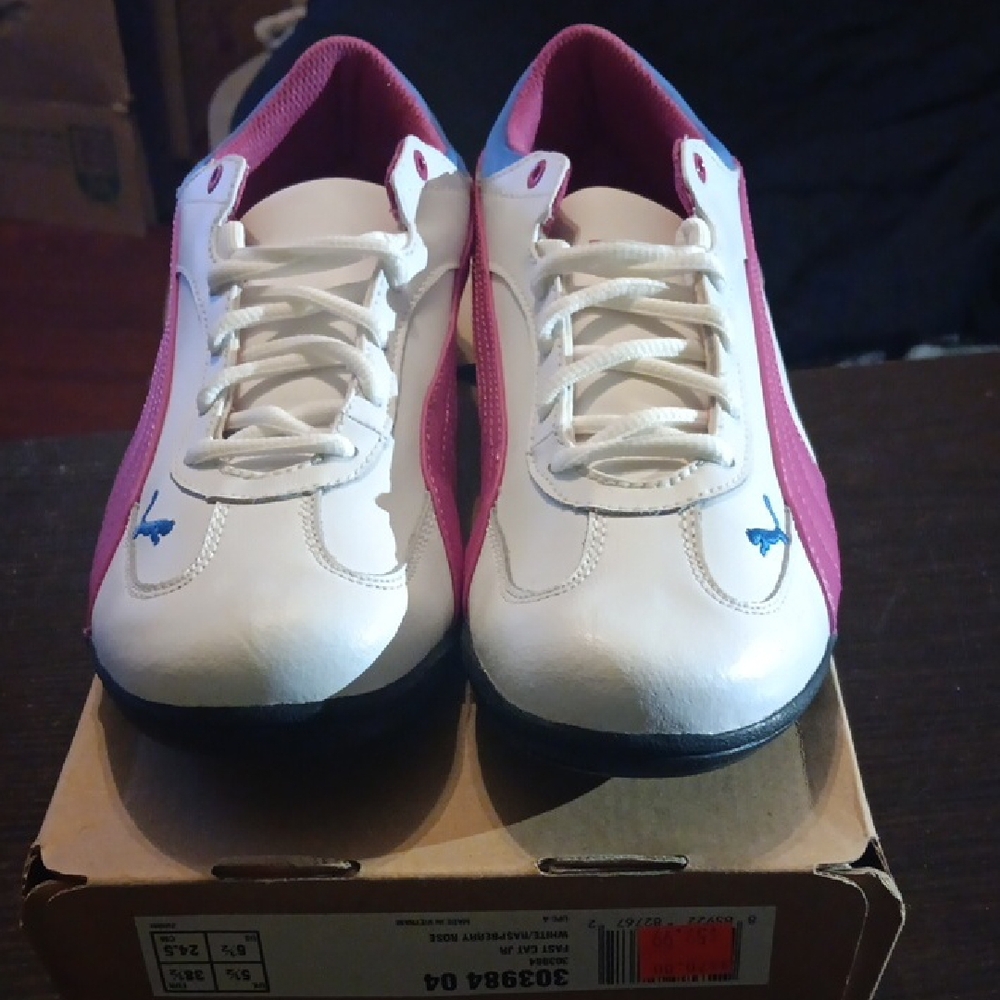 Puma Rare Vintage From 2000s Fast Cat Jr Womens 8 Mens 6.5Y NWT & HALF BOX - Picture 3 of 9